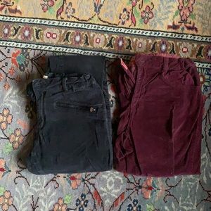 ZARA GIRLS curduroy pants